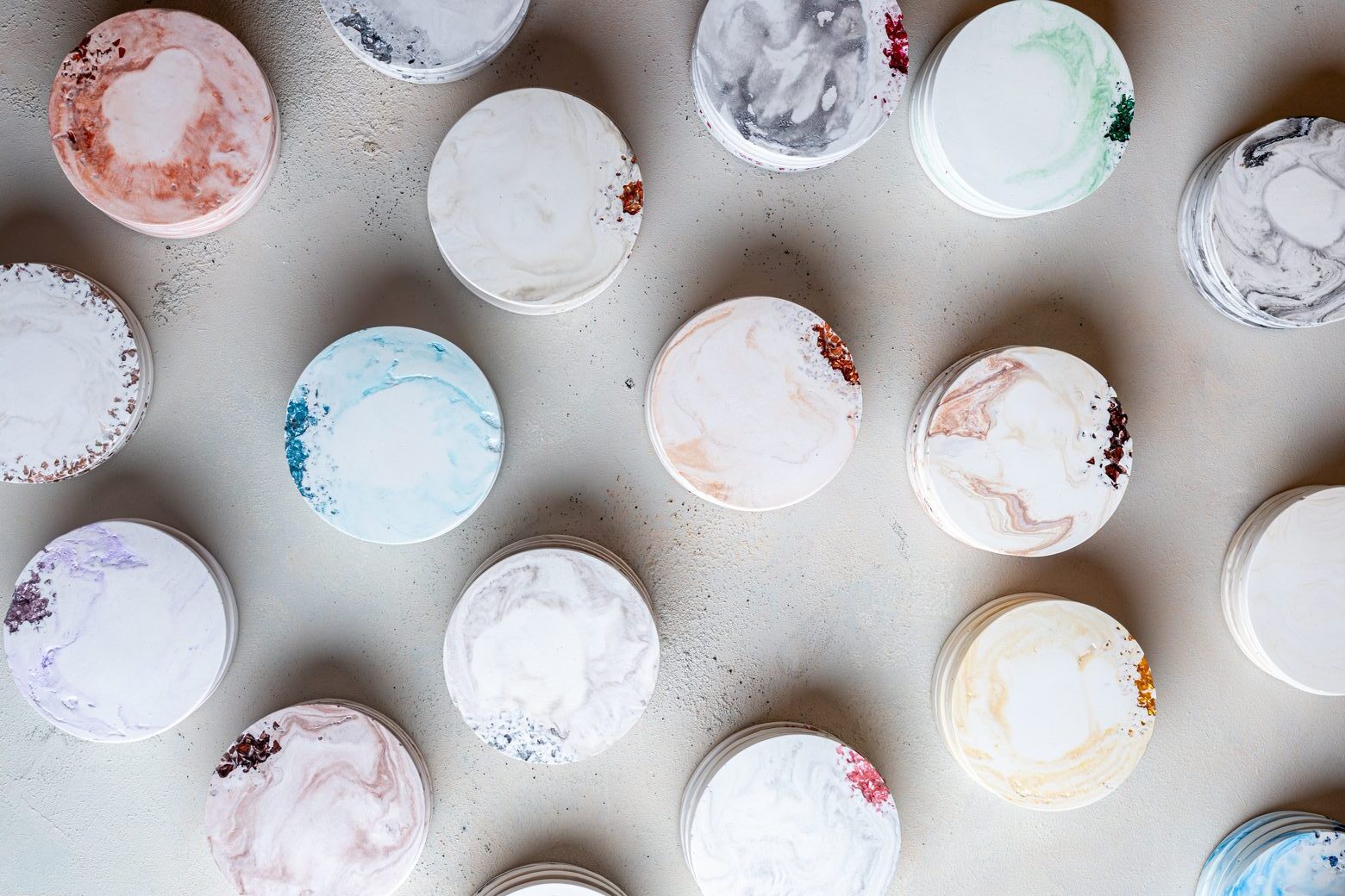 Caramel Bardak Altlıkları