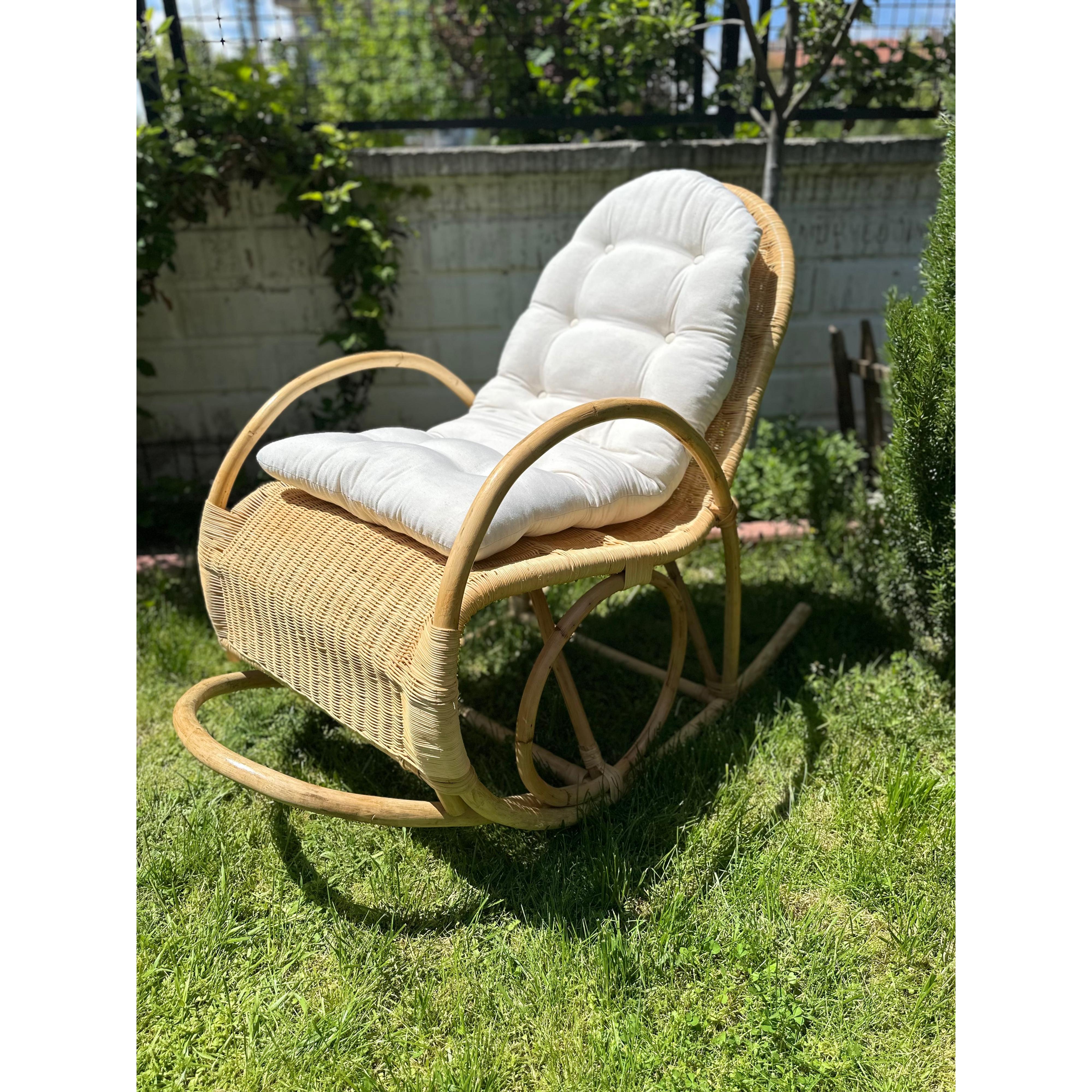 Castello Rattan Sallanan Sandalye-Sandalye-Lo-Fi House-NowShopFun