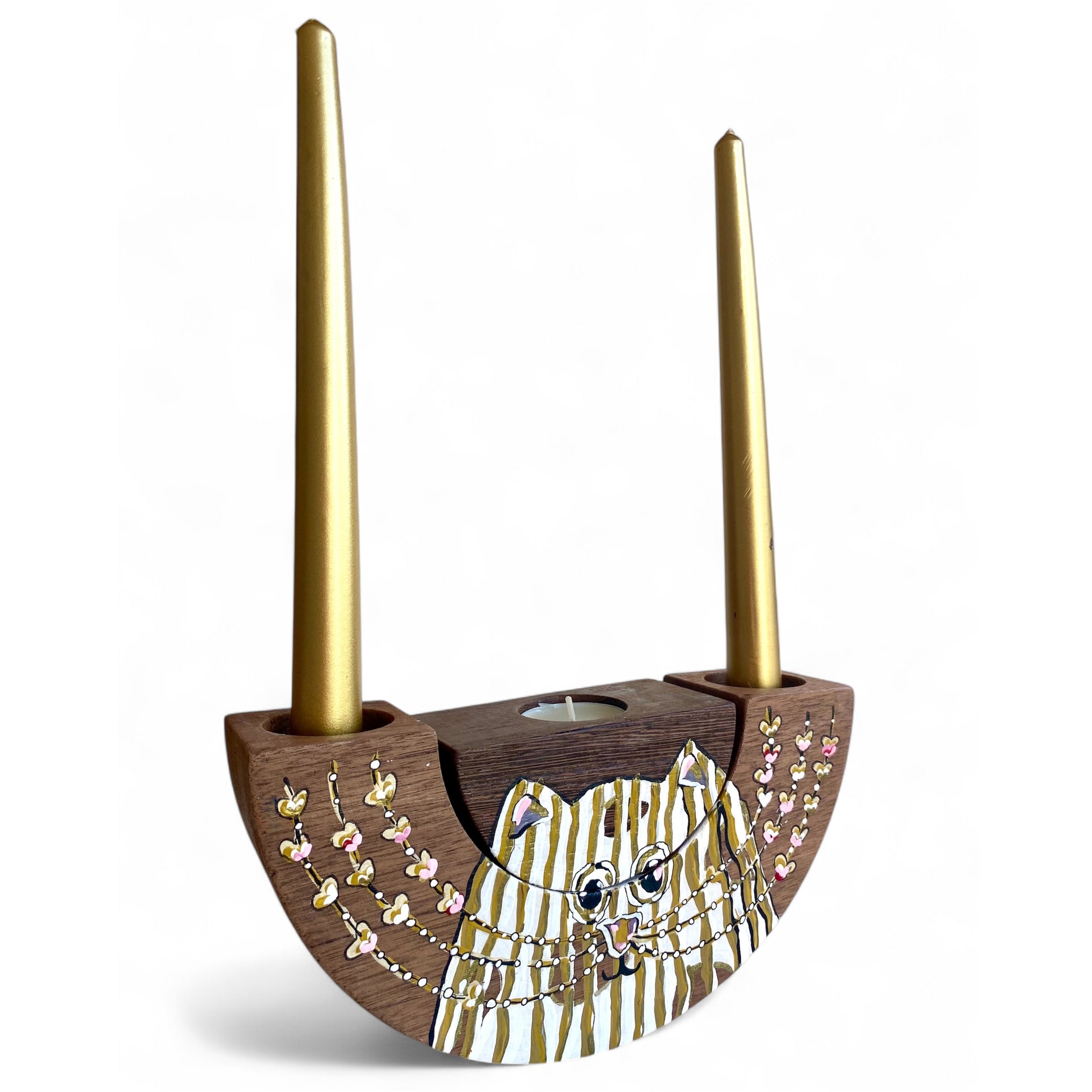 Catboy /Catgirl Üçlü Mumluk