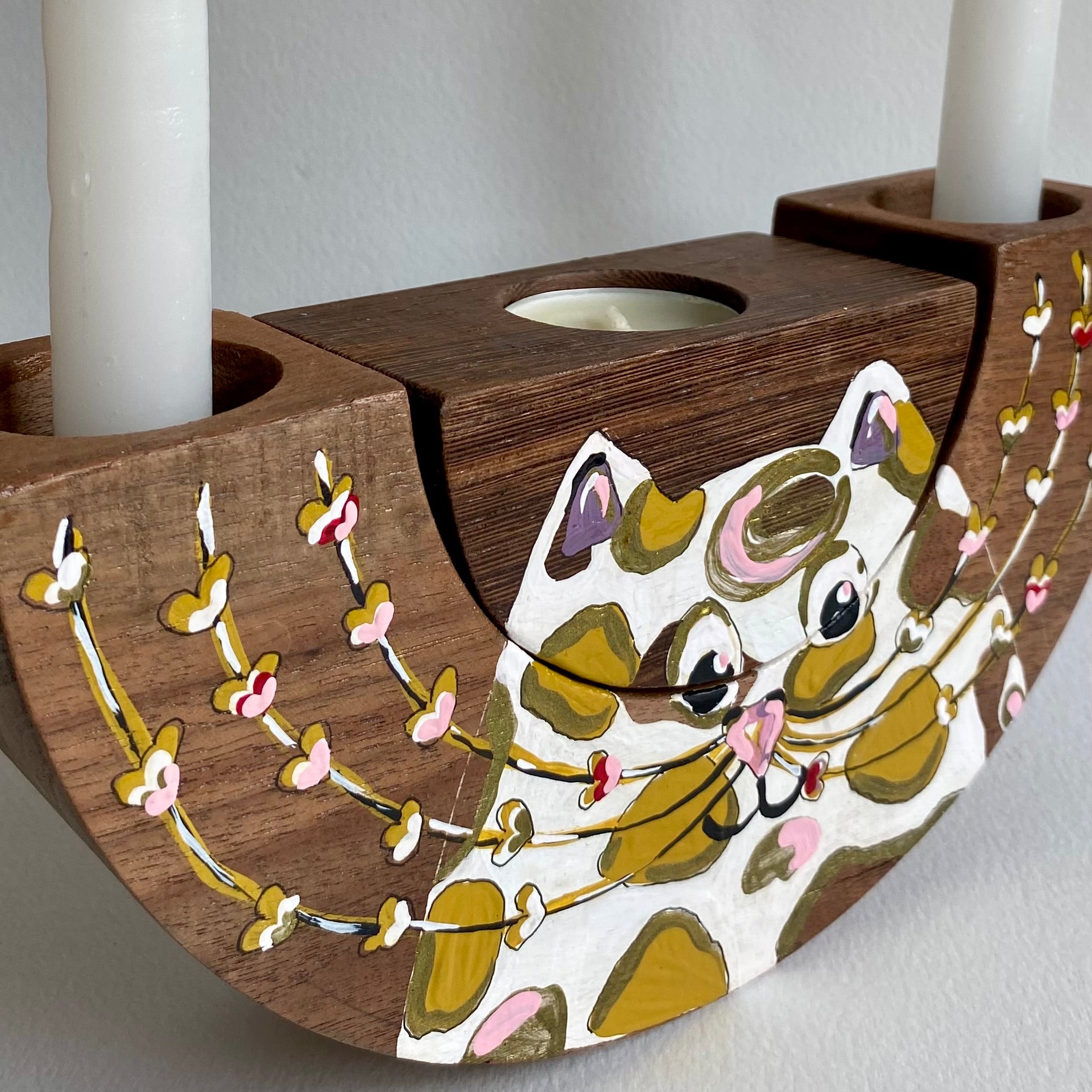 Catboy /Catgirl Üçlü Mumluk