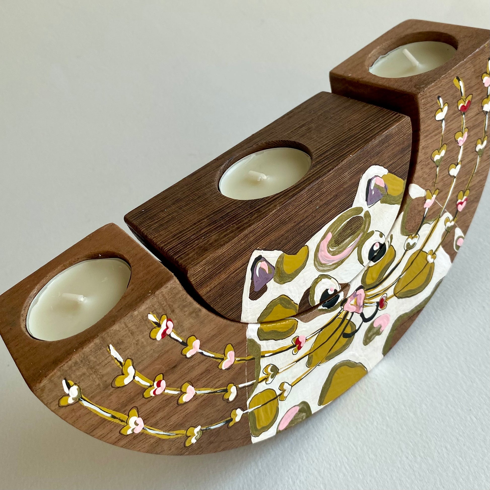 Catboy /Catgirl Üçlü Mumluk