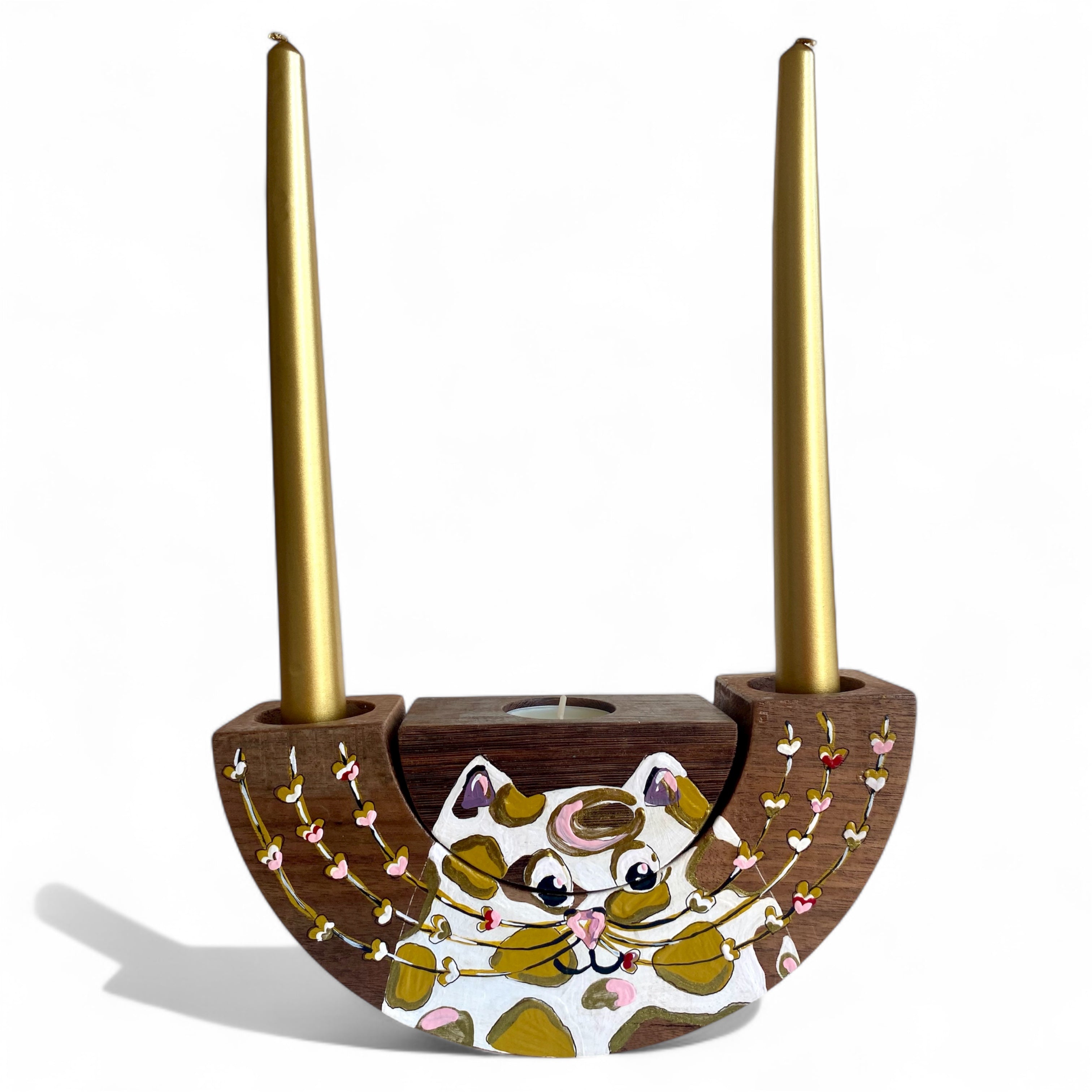 Catboy /Catgirl Üçlü Mumluk