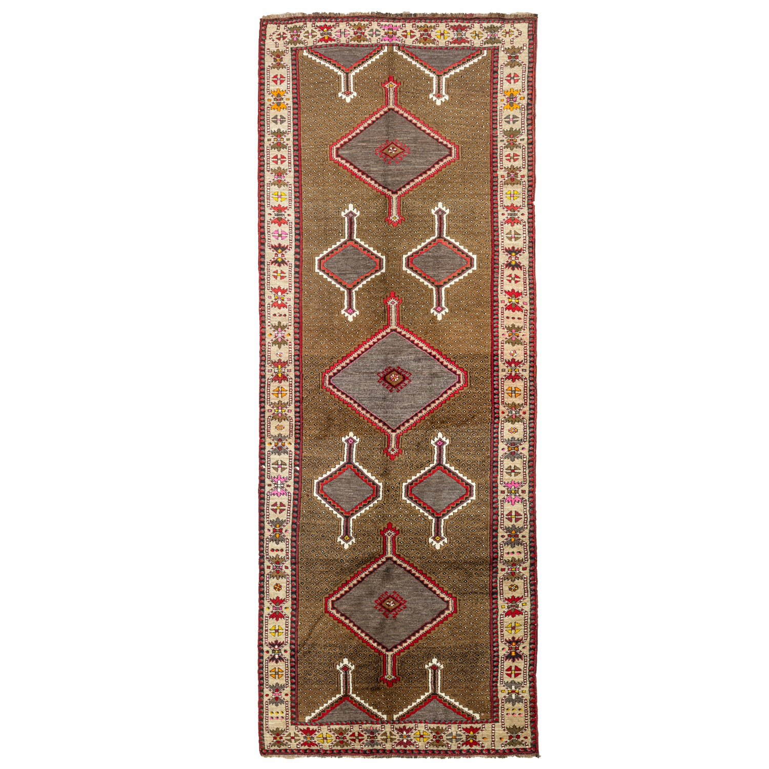 Cenker El Dokuma Kars Halısı 186x510 cm