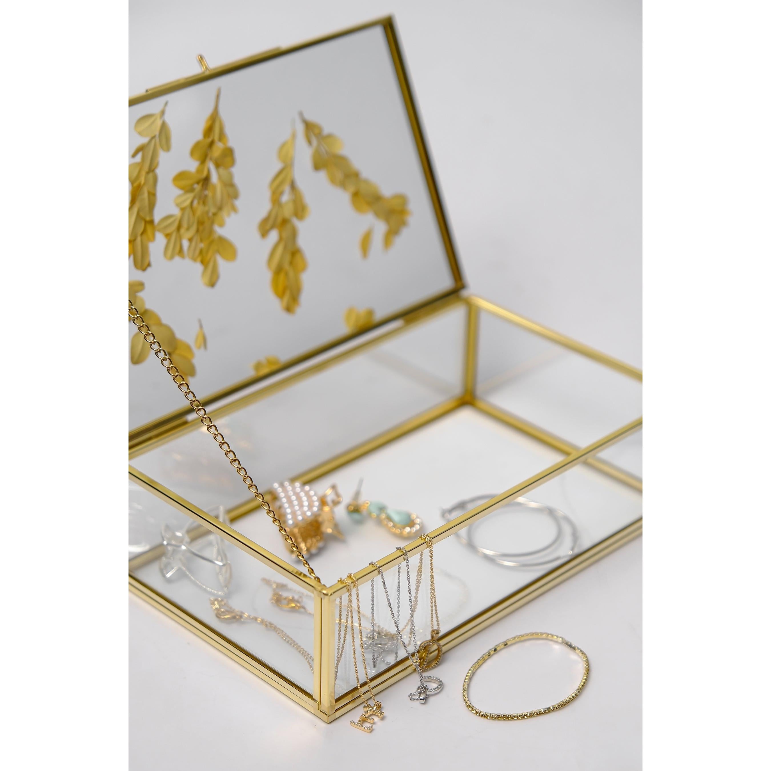 Çerçeve Kapaklı Cam Kutu