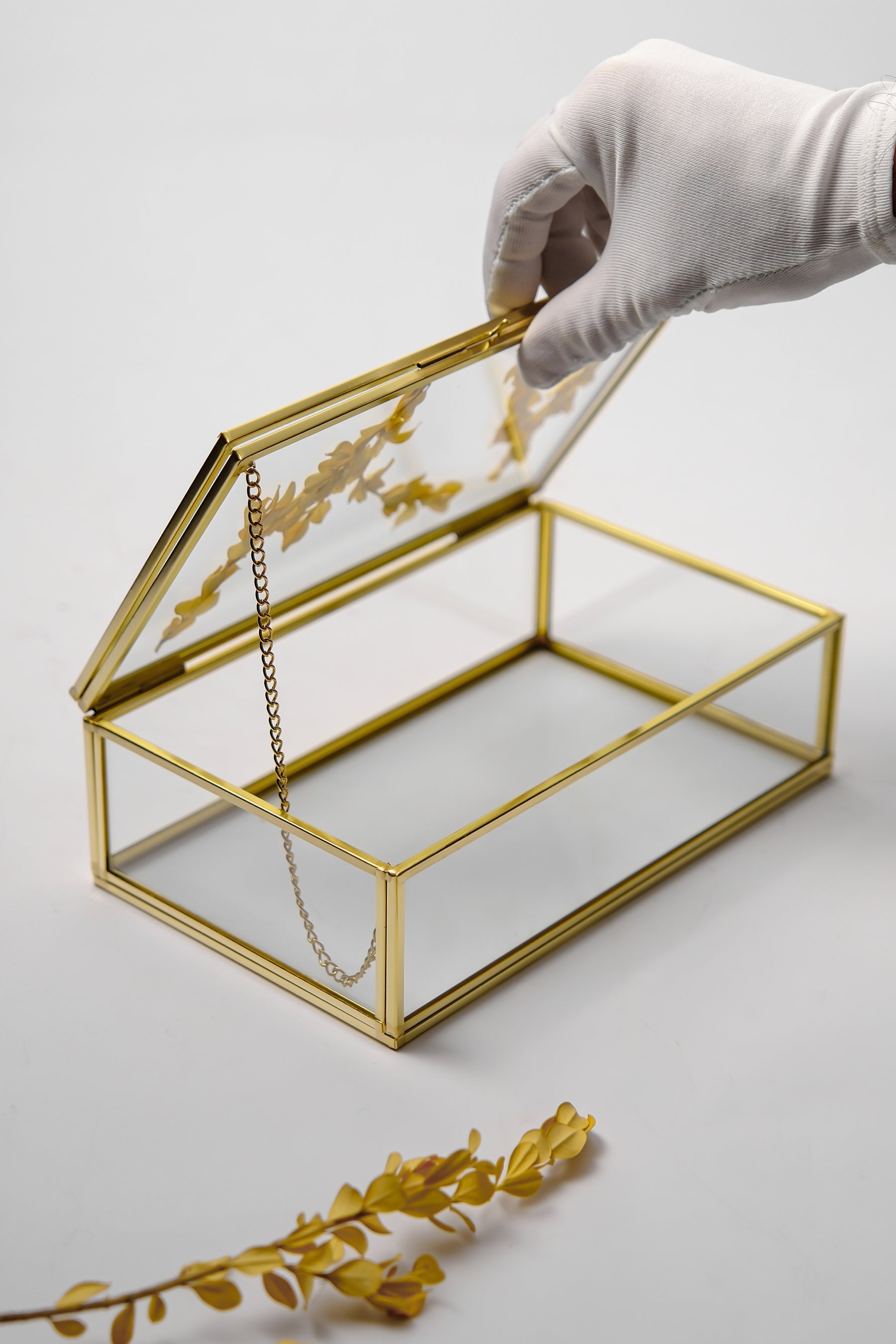 Çerçeve Kapaklı Cam Kutu