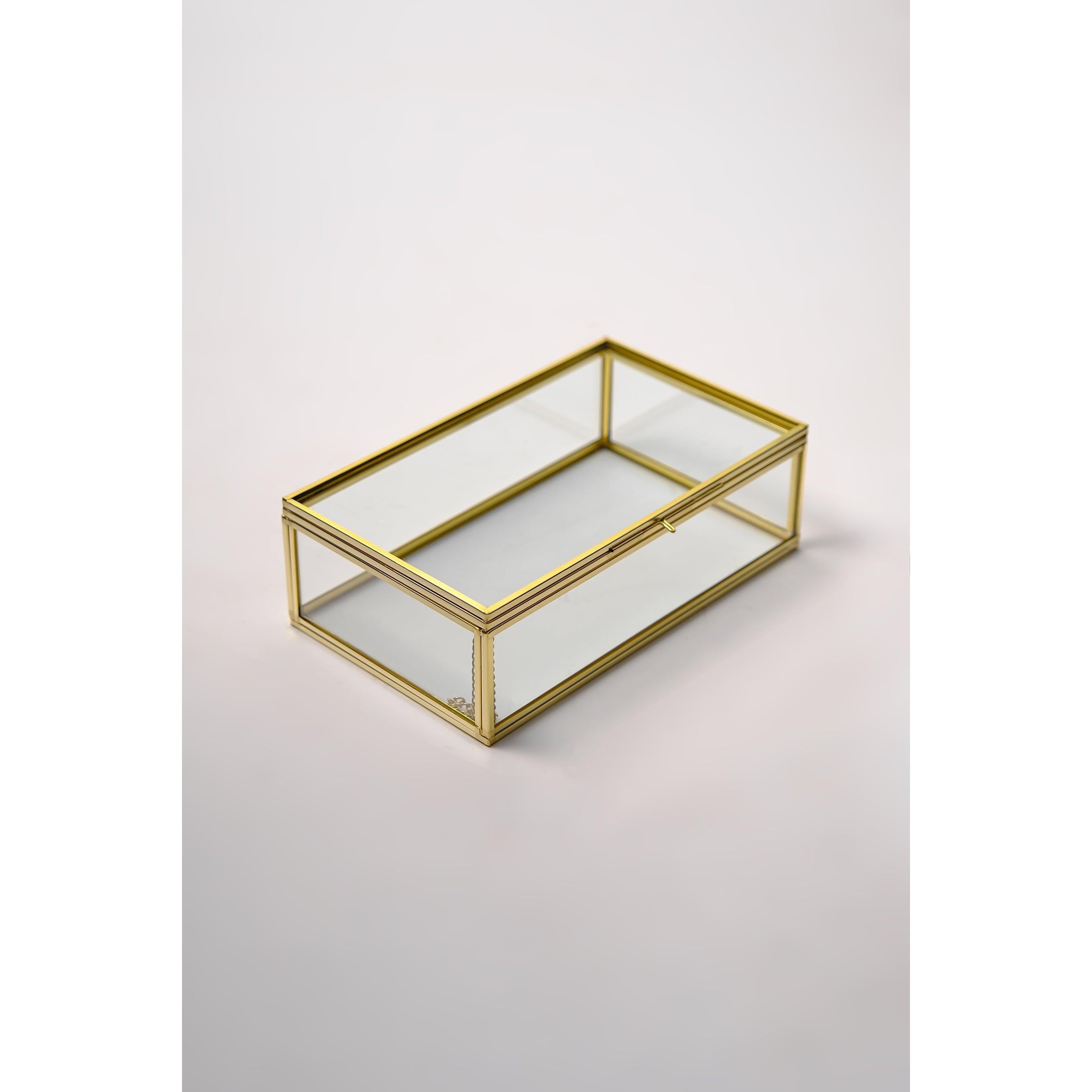 Çerçeve Kapaklı Cam Kutu