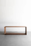 Ceviz Doğal Masif Ahşap Tv Ünitesi-Tv Ünitesi-Innature Home-65*140 cm-NowShopFun