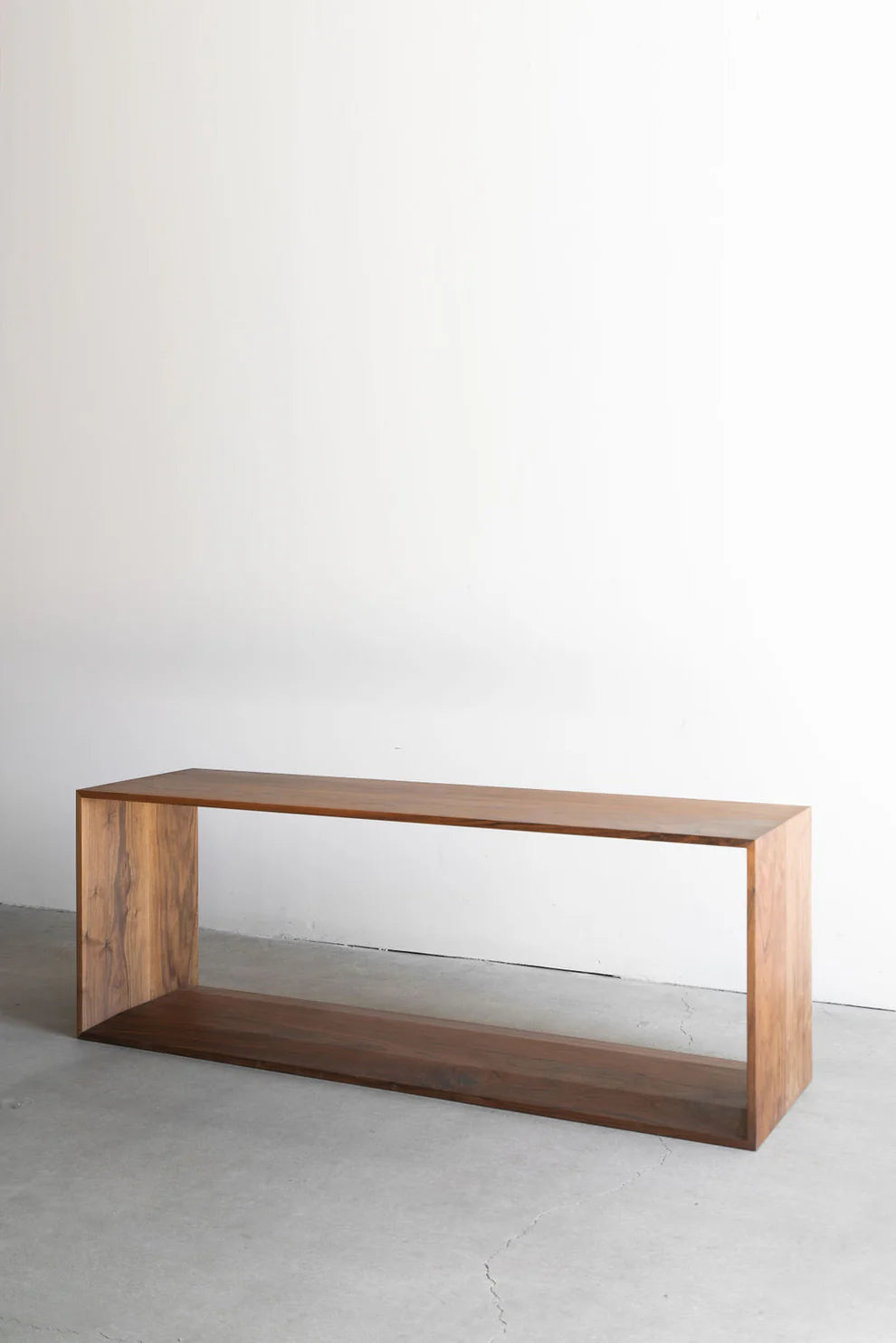 Ceviz Doğal Masif Ahşap Tv Ünitesi-Tv Ünitesi-Innature Home-65*140 cm-NowShopFun