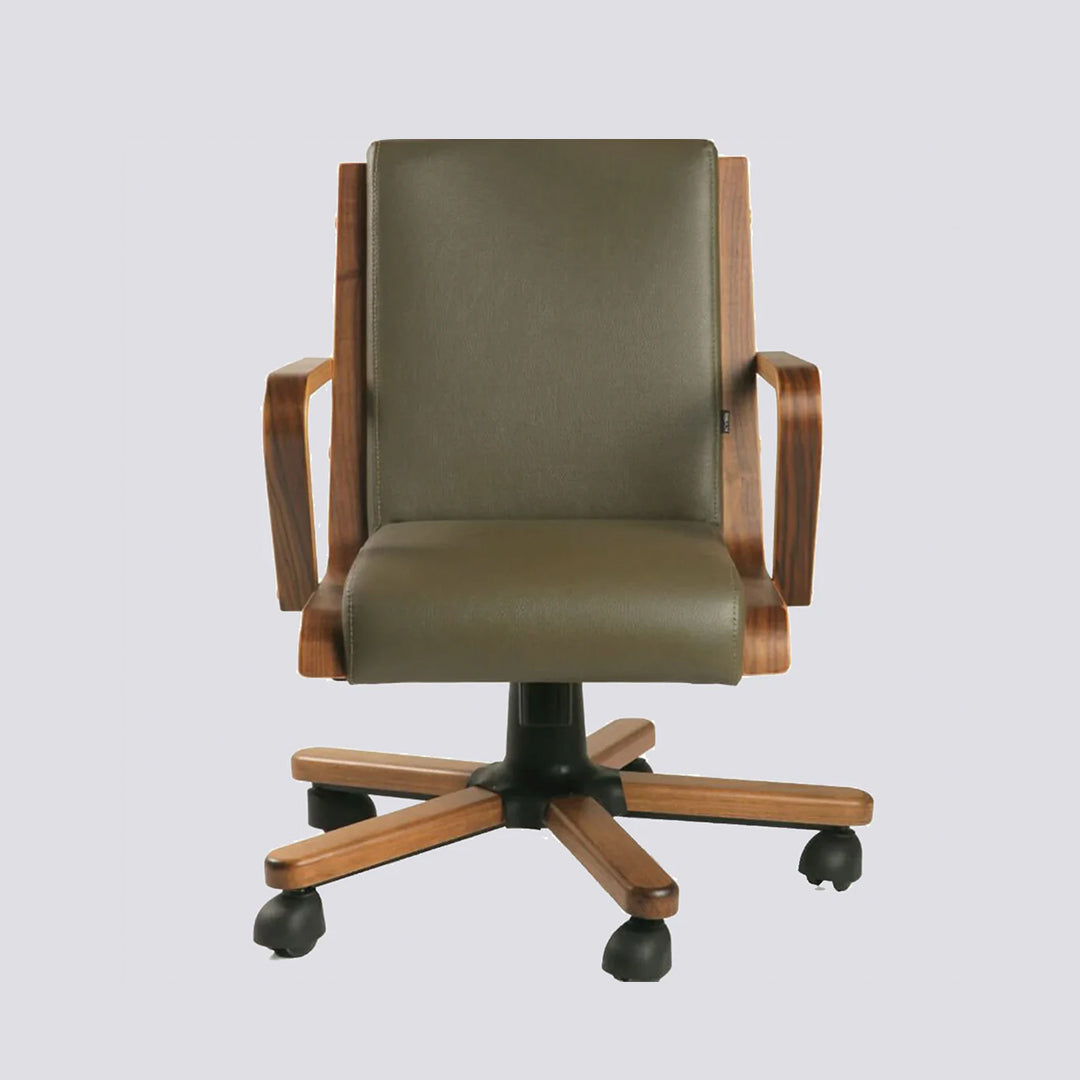 Ceviz Sofaline Ofis Çalışma Sandalyesi