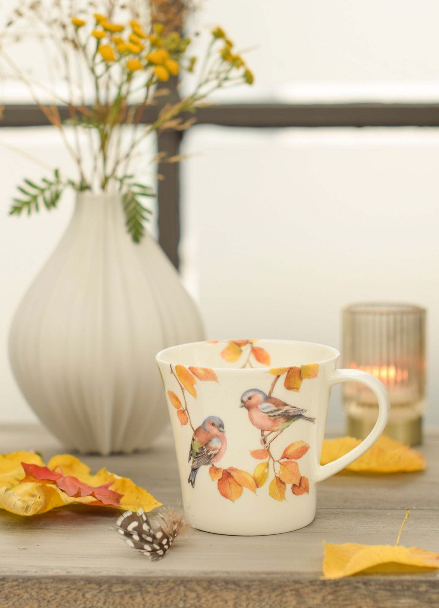 Chaffinch Kupa - Singing Birds Home & Style Koleksiyonu