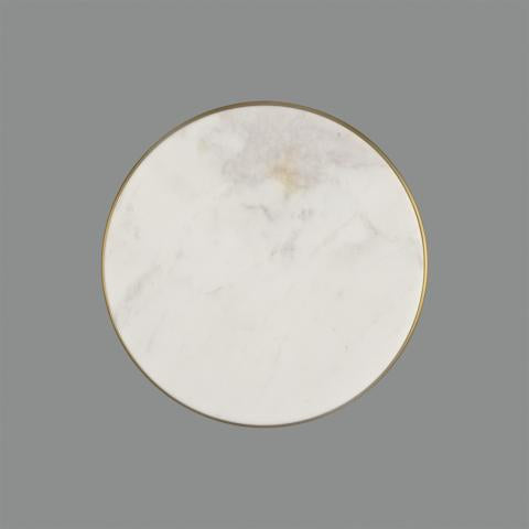 Chamaleon Apli̇K 1l White Marble Ø15x10 Cm Led 1x10.5w 3000k