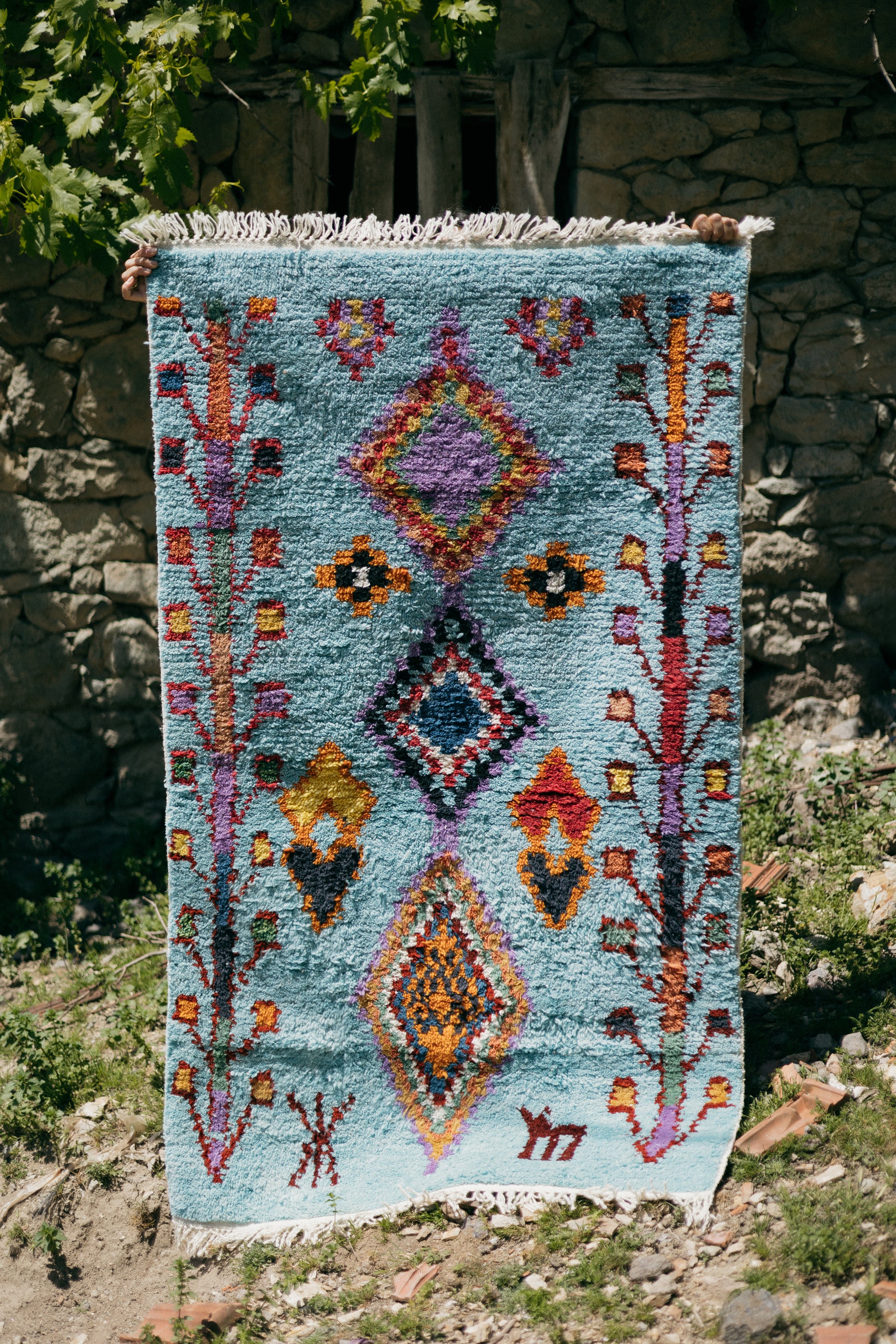 Charm El Dokuma Tülü Halı