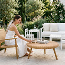 Premium Rattan Orta Sehpa