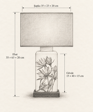 Flowers Abajur-Abajur-Haru Concept-NowShopFun