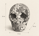 Skull Flowers Dekoratif Ürün