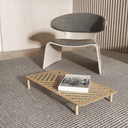 Duo L - Modern Tasarım Çelik Sehpa