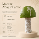 Mushroom Parrot El İşçiliği Abajur