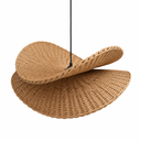 Vivian Modern Bohem Rattan Sarkıt Avize