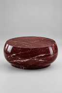 Cherry Rosso Levanto Mermer Sehpa