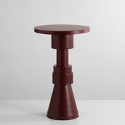 Chess Metal Sehpa Bordo