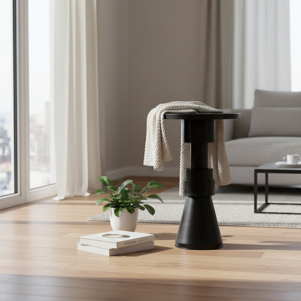 Chess Metal Sehpa Siyah-Sehpa-Pinot Interior-NowShopFun