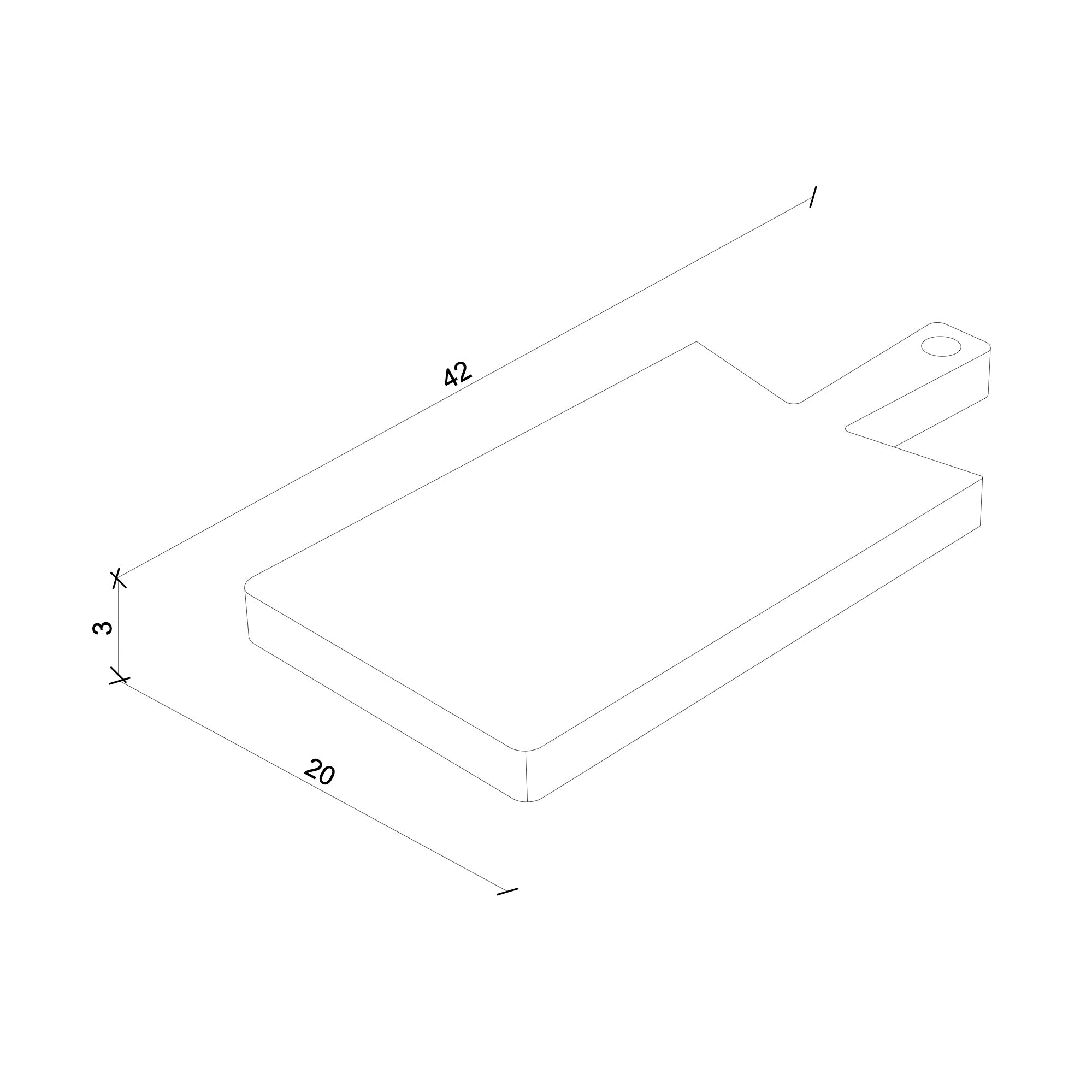 Ahşap Kesme Tahtası, Meşe – Chop Serisi
