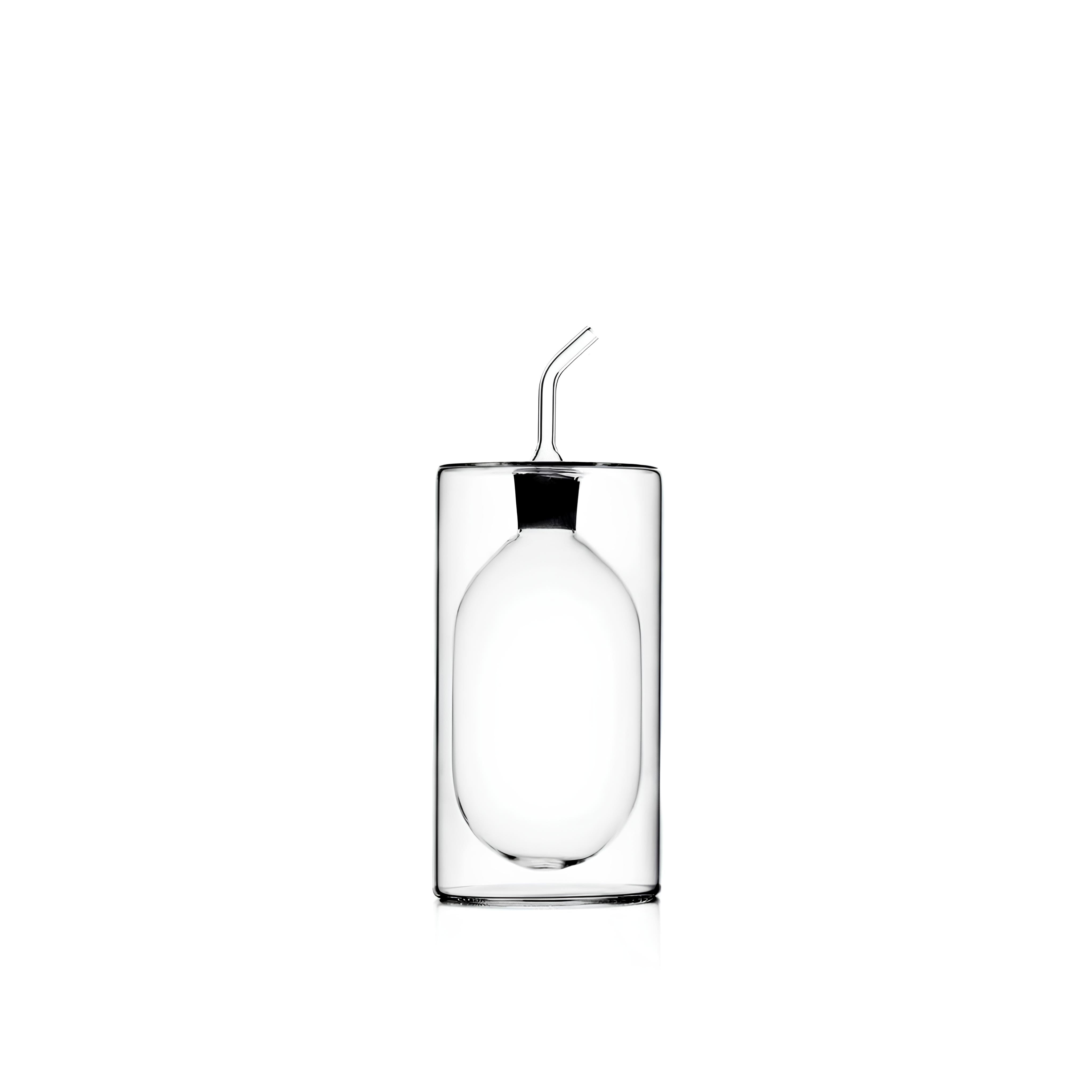 Çift Duvarlı Cam Yağ Şişesi 300Ml