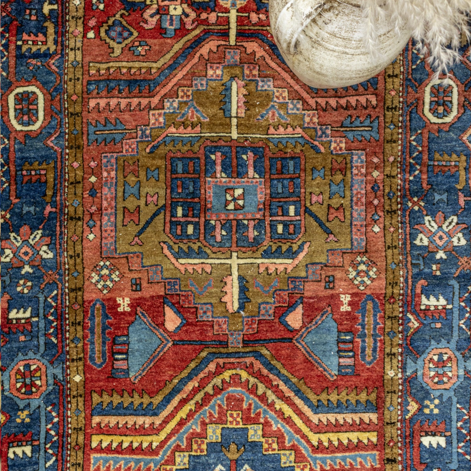 Cilo Etnik Desenli El Dokuma İran Yolluk 105x405 cm