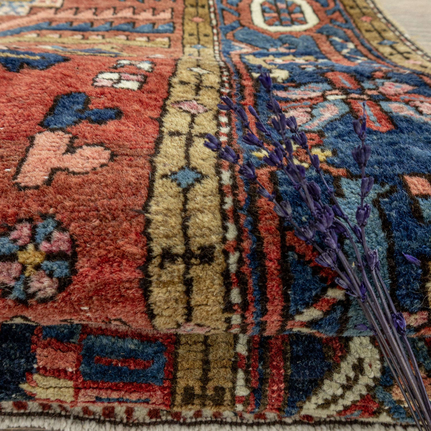 Cilo Etnik Desenli El Dokuma İran Yolluk 105x405 cm