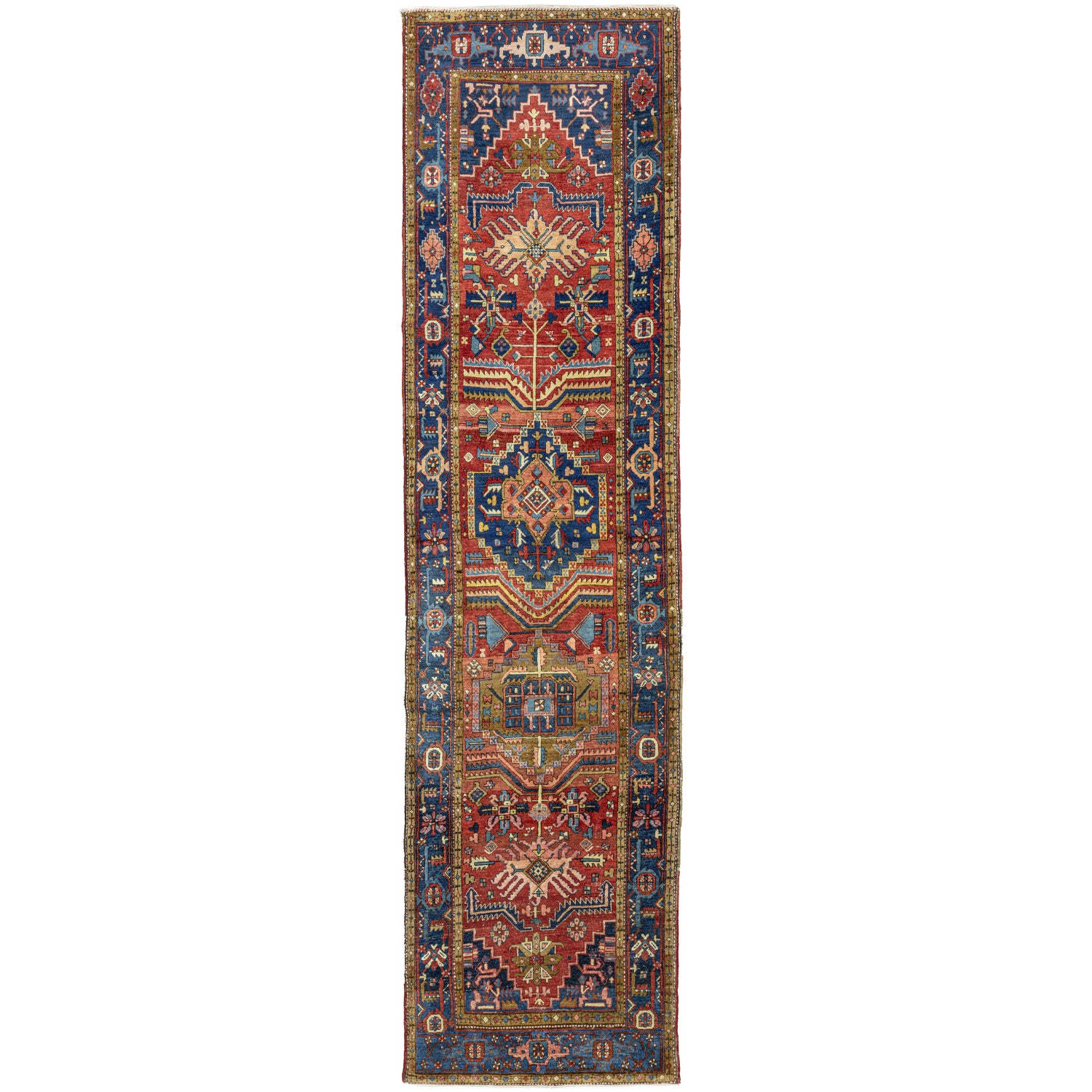 Cilo Etnik Desenli El Dokuma İran Yolluk 105x405 cm