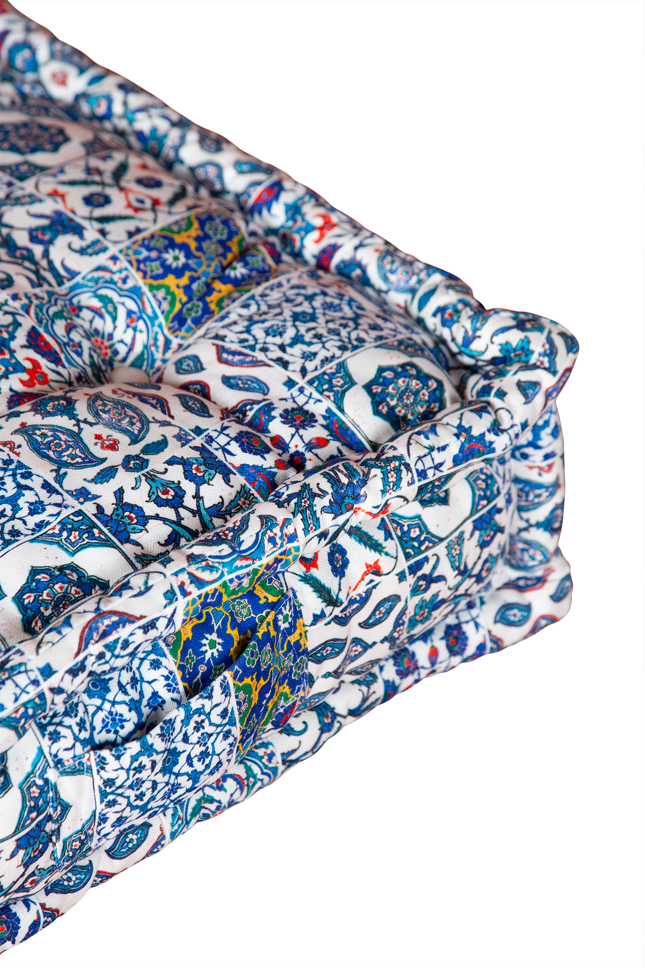 Çini Desen Bisküvi Minder