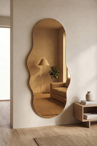 Cirrostratus Ayna-Ayna-Yapı Cam-Bronz-NowShopFun