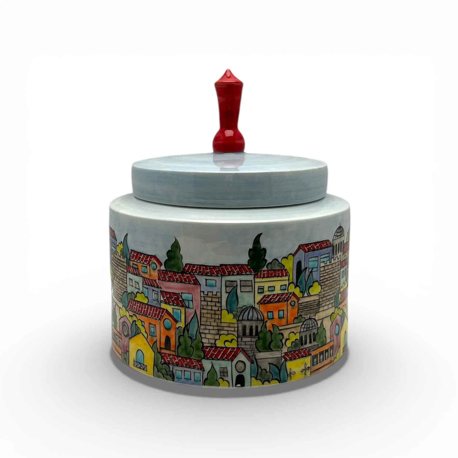 City Küp I Dekoratif Obje-Dekoratif Obje-Emel Gemici Art Studio-NowShopFun