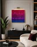 City Light Duvar Objesi Tablo