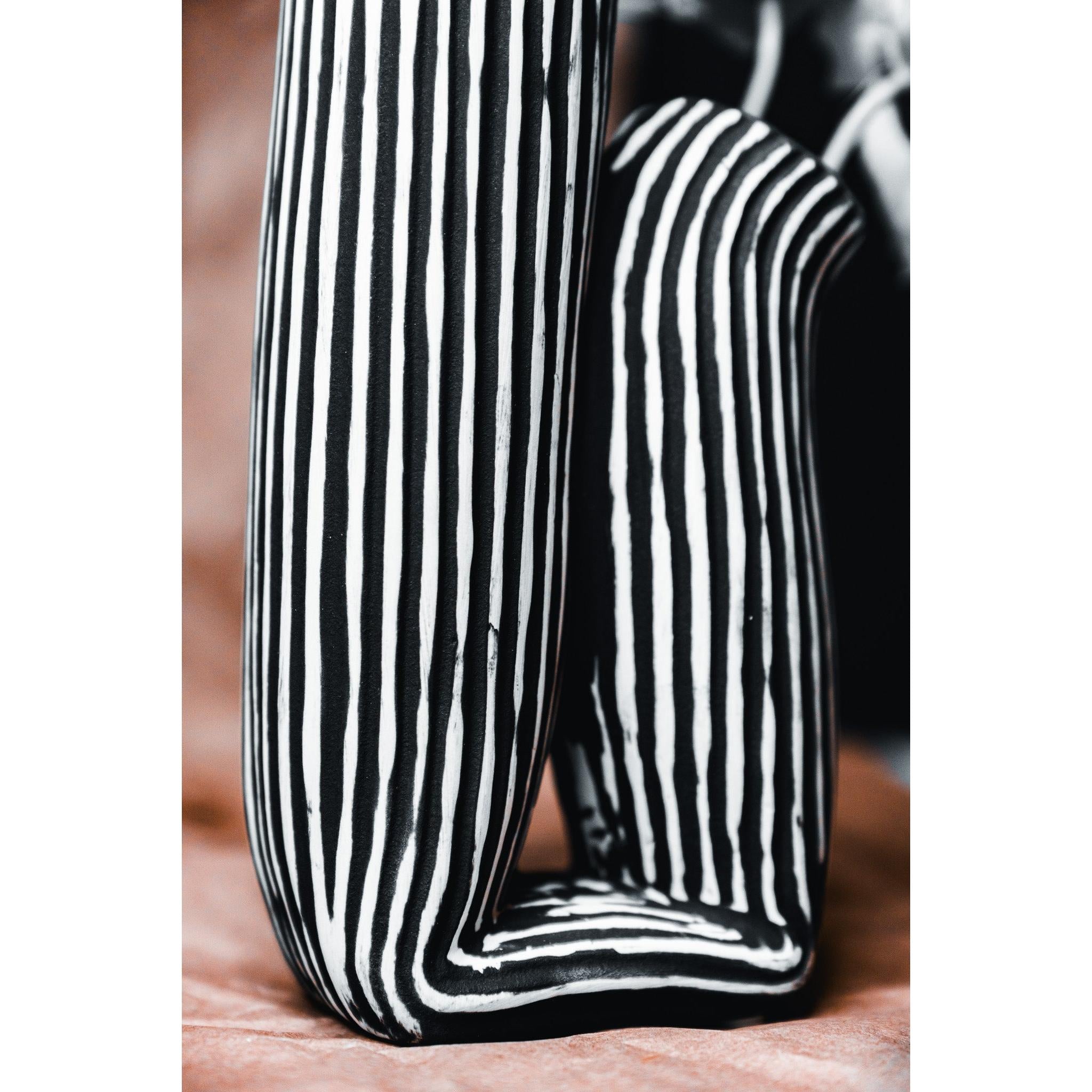 Çizgilerin Dansı Vazo