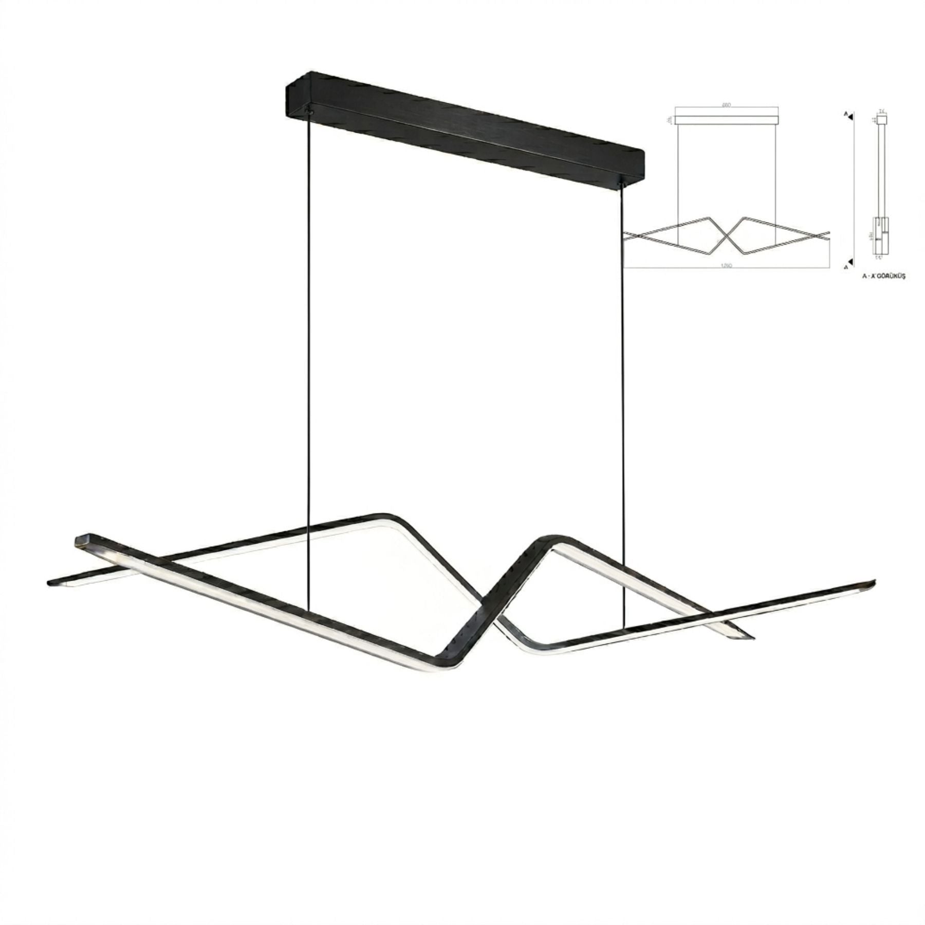 Clipers Sarkıt Led Lamba 120 Cm
