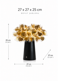 Clizia Mama Non Mama Battery Gold/Siyah Şarjlı Masa Lambası-Masa Lambası-SLAMP-NowShopFun