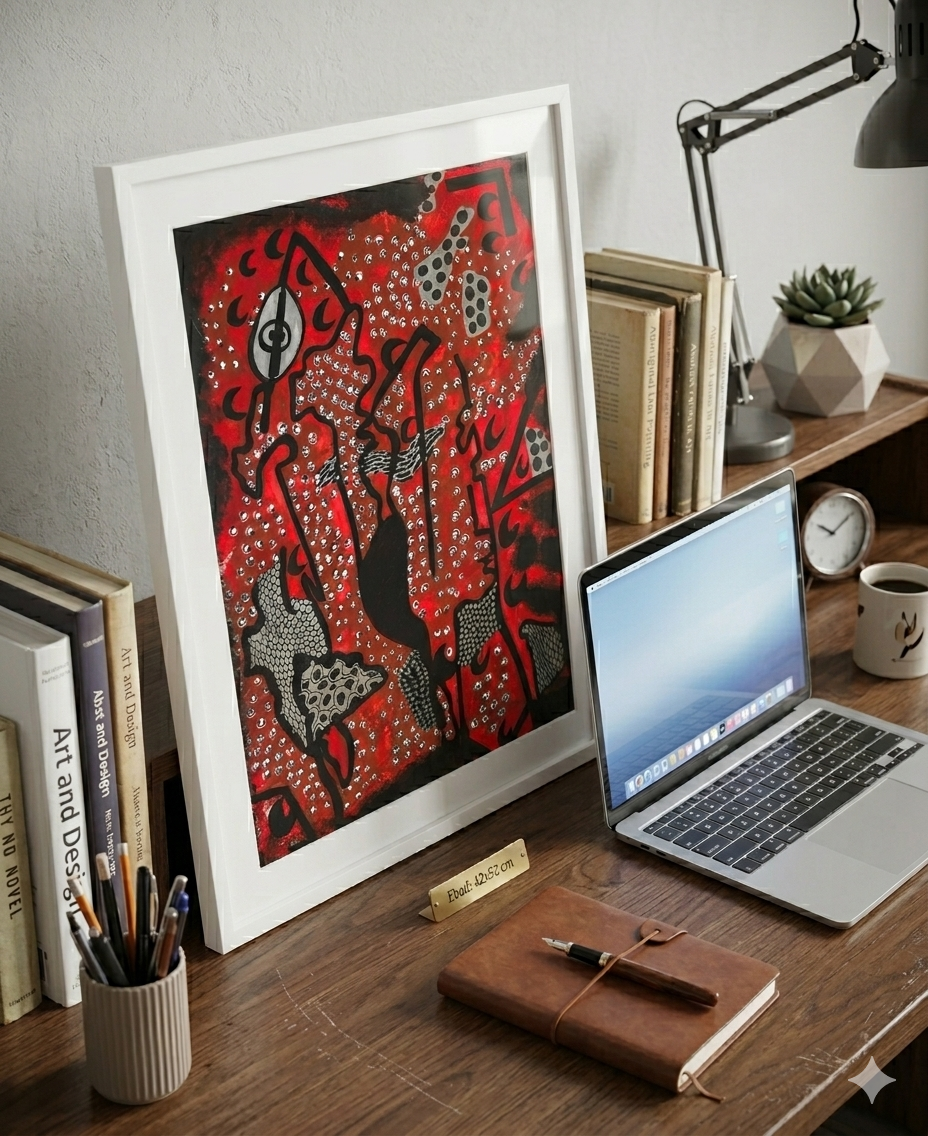 Cloudy Nights Tablo-Tablo-Nevisade by Sinem Alanyurt-NowShopFun