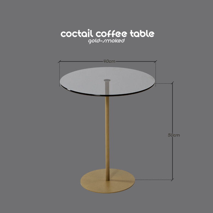 Coctail Coffee Table-Sehpa-Keys Design-50-(Gold&Bronz)-NowShopFun