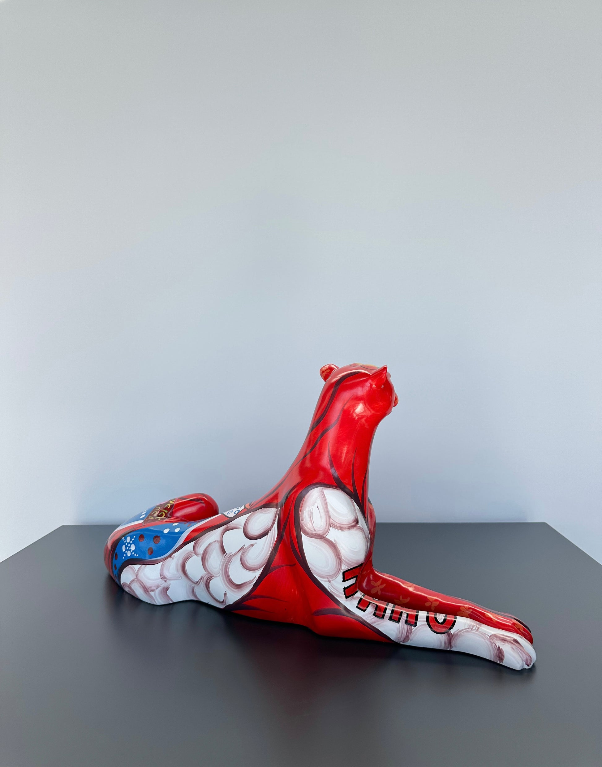 Çok Renkli Çita Dekoratif Obje