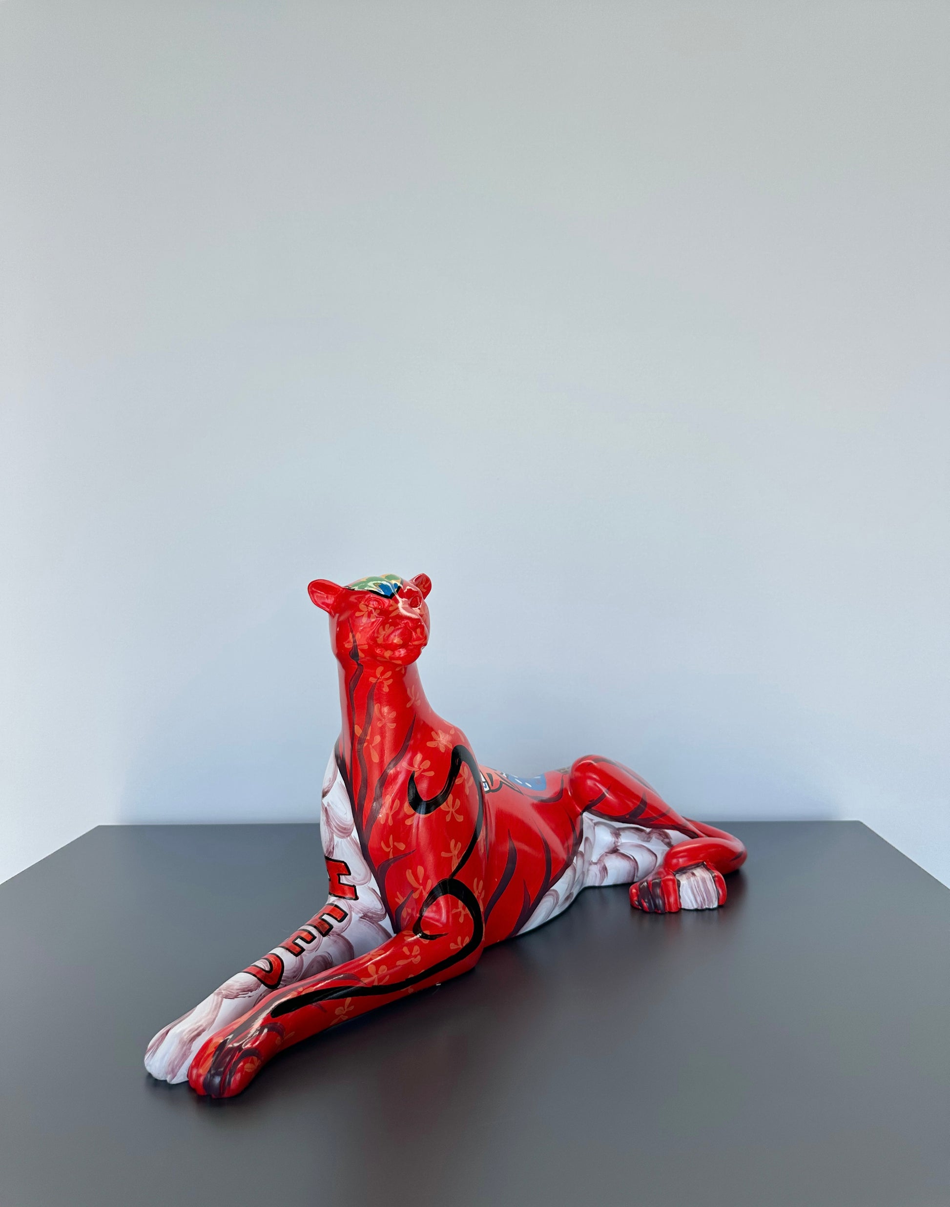 Çok Renkli Çita Dekoratif Obje