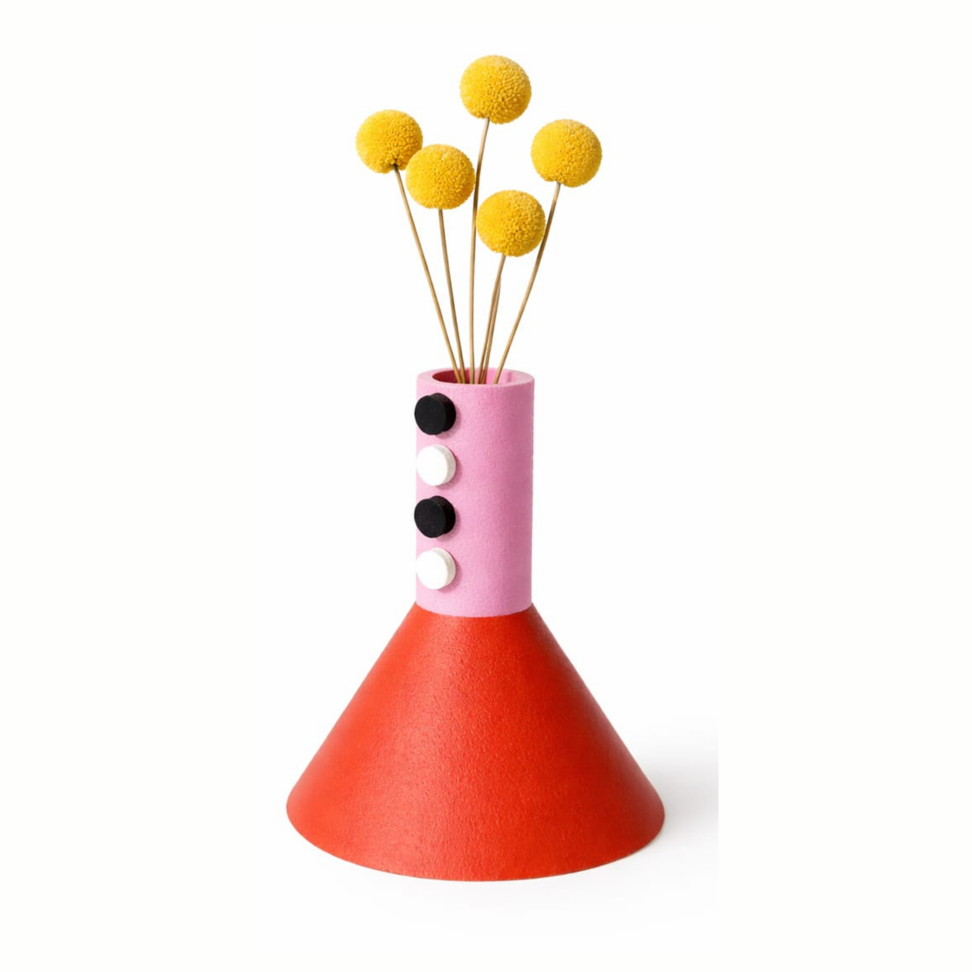 Çok Renkli Kuru Çiçek Vazosu No.5