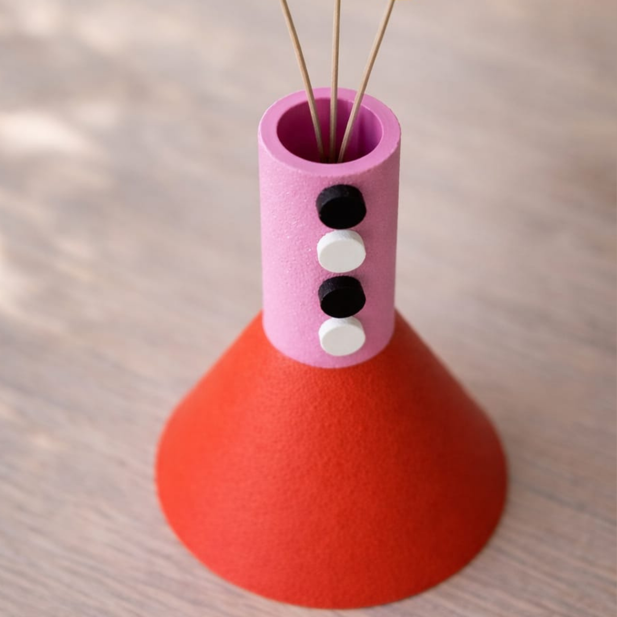 Çok Renkli Kuru Çiçek Vazosu No.5