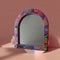 Çok Renkli Oval Ayna No. 19-Ayna-Tehanu Terrazzo-NowShopFun