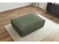 Colin Premium Kalite Fitilli Kadife Döşemeli Puf-Puf-Innature Home-Açık Bej-NowShopFun