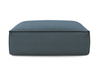 Colin Premium Kalite Fitilli Kadife Döşemeli Puf-Puf-Innature Home-Açık Bej-NowShopFun