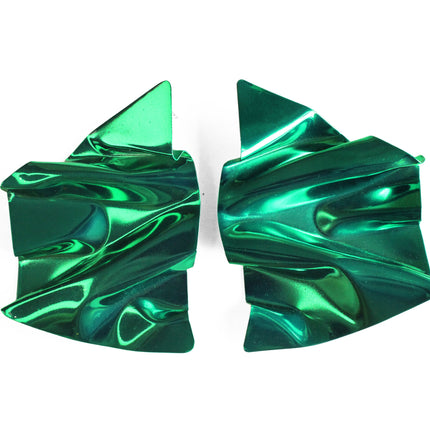 Colour Koyu Yeşil Büyük Küpe-Küpe-Kimi Atelier-NowShopFun
