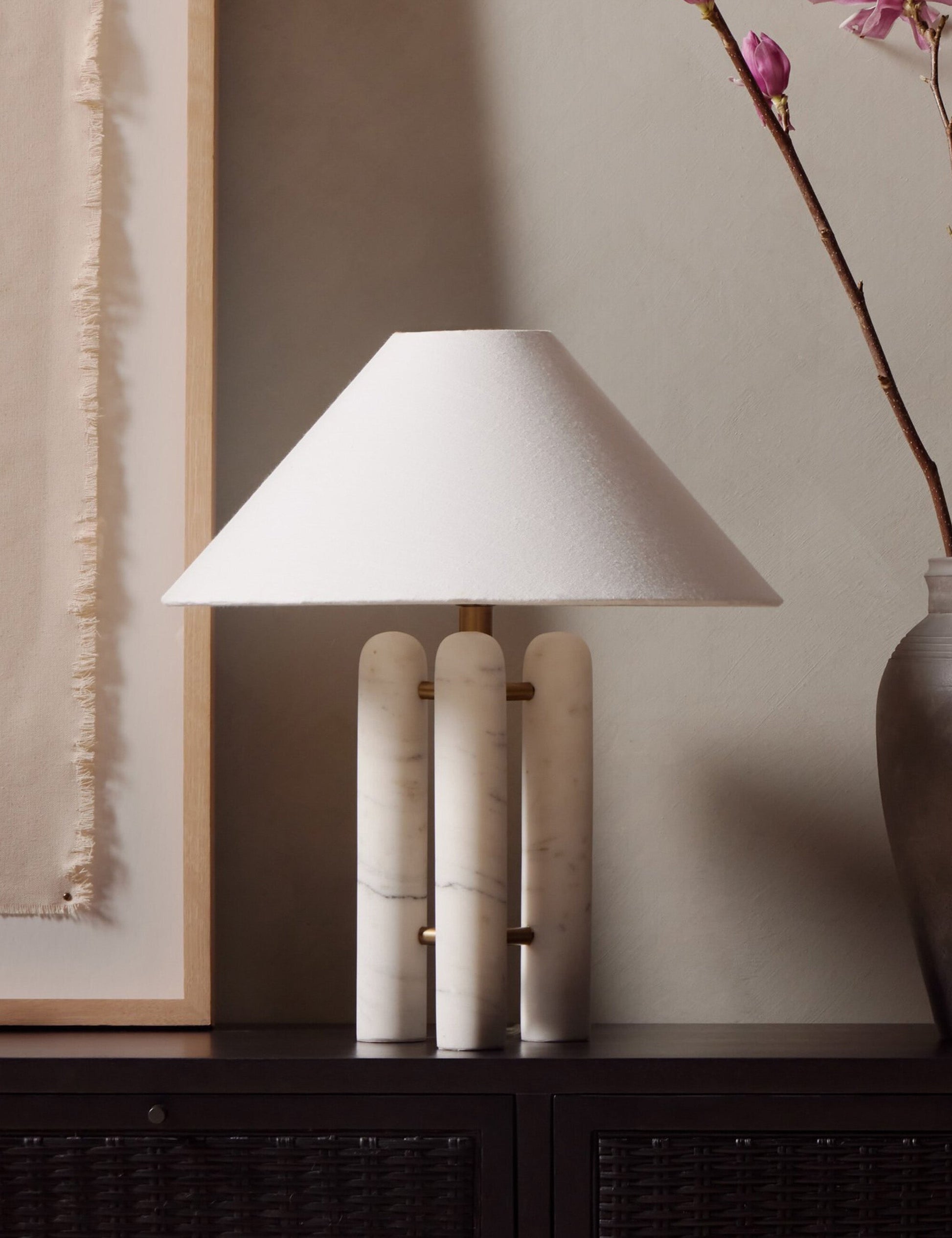 Columnia Mermer Masa Lambası-Masa Lambası-Rones Design-NowShopFun