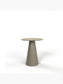 Cone Outdoor Yan Sehpa - Beige Grey