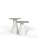 Cone Outdoor Yan Sehpa - White